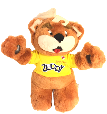 Zeddy Bear Canadian Red Cross - Zeller Mascot Teddy Bear 14