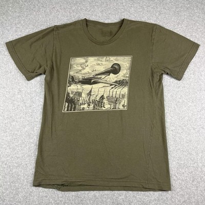 Neutral Milk Hotel Green Aeroplane Over the Sea T Shirt Full Size S-5XL LI2232