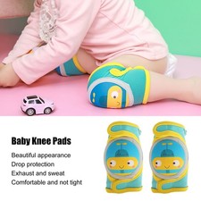 Adjustable Baby Crawling Knee Pads Bruise Prevention Anti Drop Elbow Pad Cycling