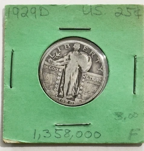 1929-D Standing Liberty Quarter fine condition
