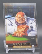 2024 Skybox Marvel Masterpieces '92 Platinum King Pin #43 - Clear Cut