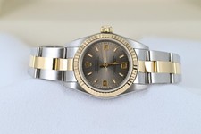 Ladies Rolex Oyster Perpetual Ref 76193 Wristwatch 369 Dial 2002 Watch & Box