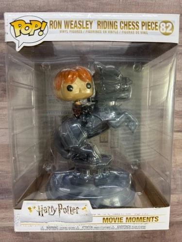 Funko Pop! Harry Potter: Ron Weasley Riding Chess Piece #82 Vinyl Figure J4
