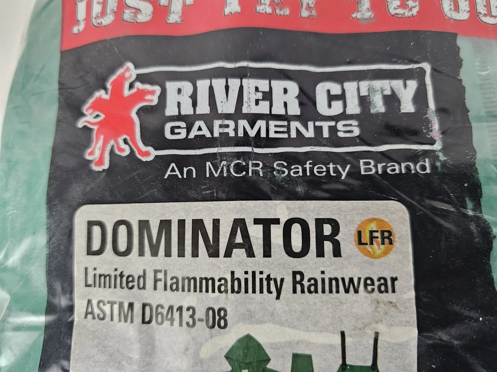 River City Garments Dominator Limited Flammability Rainwear 4X Jacket and Pants - product detail image 10