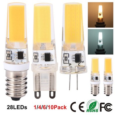 LED COB G4 G9 E14 LED Leuchtmittel Halogen Ersatz dimmbar Lampe Leuchte energiesparend