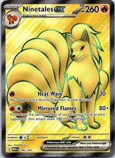 Ninetales ex Ultra Rare SV: Scarlet & Violet 151 186/165 NM on eBay