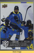 2024-25 Upper Deck PWHL Game Dated Moments Renata Fast #22 READ f8h