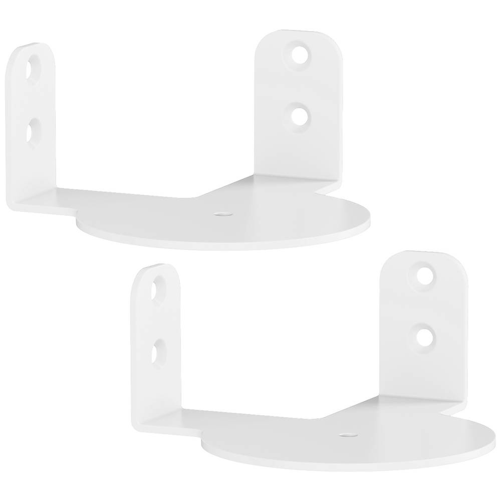 My Wall HS46WL Support mural haut-parleur blanc pack de 2 pièces fixes