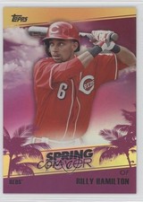 2014 Topps Card Shop Promotion Spring Fever Billy Hamilton #SF-17 Rookie RC 1hs. rookie card picture