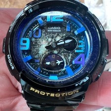 NWOT Casio Baby-G Beach Traveler World Time BGA-190GL-2BJF  New Batteries
