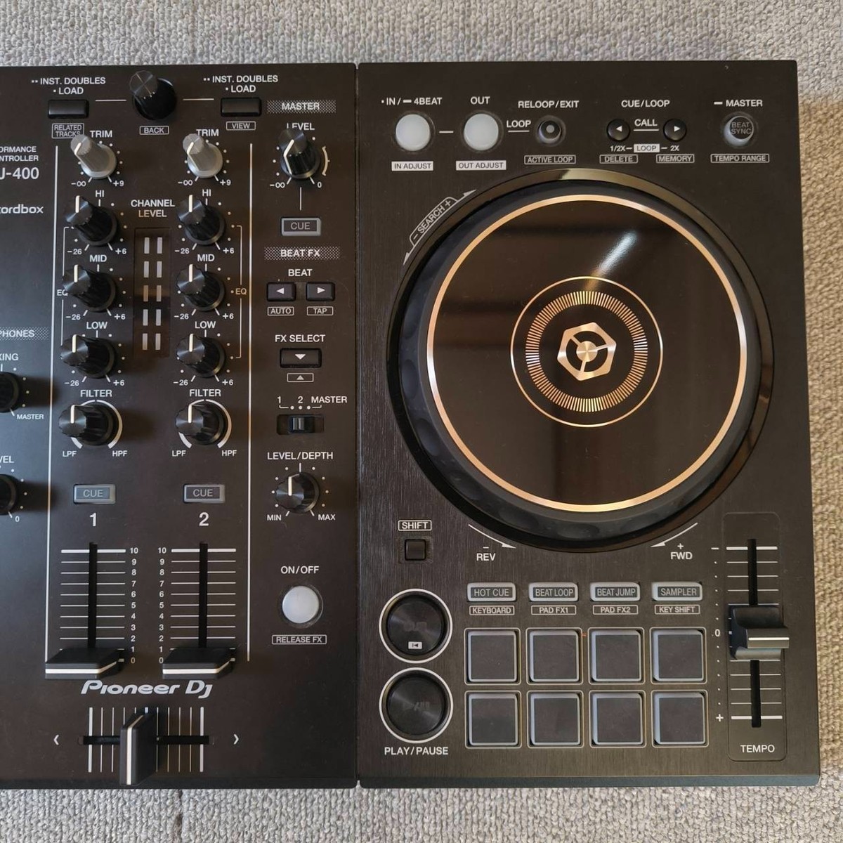 02 pioneer DDJ-400 DJコントローラー Pioneer DJ DDJ-400 DDJ400 2-Channel 2ch DJ Controller W/USB