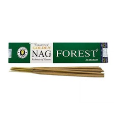 Golden Nag R&auml;ucherst&auml;bchen Waldduft 12 Stk handgerollt, eco-freundlich