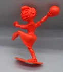 1960s vintage LOUIS MARX toy NUTTY MADS Gutterball Annie 6" figure FINK bowling