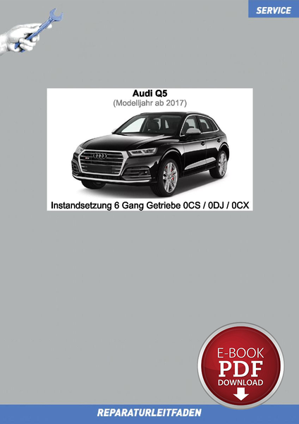 PDF Audi Q5 (Ab 2017) Instandsetzung 6 Gang Schaltgetriebe 0CS / 0DJ / 0CX-image
