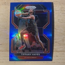2022 Panini Prizm Basketball WNBA Tiffany Hayes Blue Prizm Card #86 Dream /149
