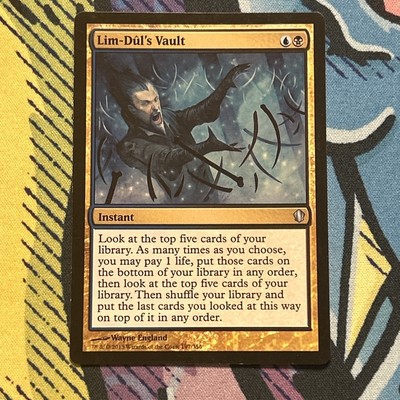 MTG Magic - Lim-Dul's Vault - Commander 2013 Edition - Uncommon - NM