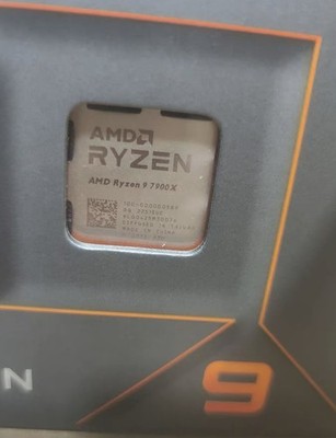 AMD Ryzen 9 7900X Socket 12-Core 170W Radeon Graphics AM5 Processor - Black