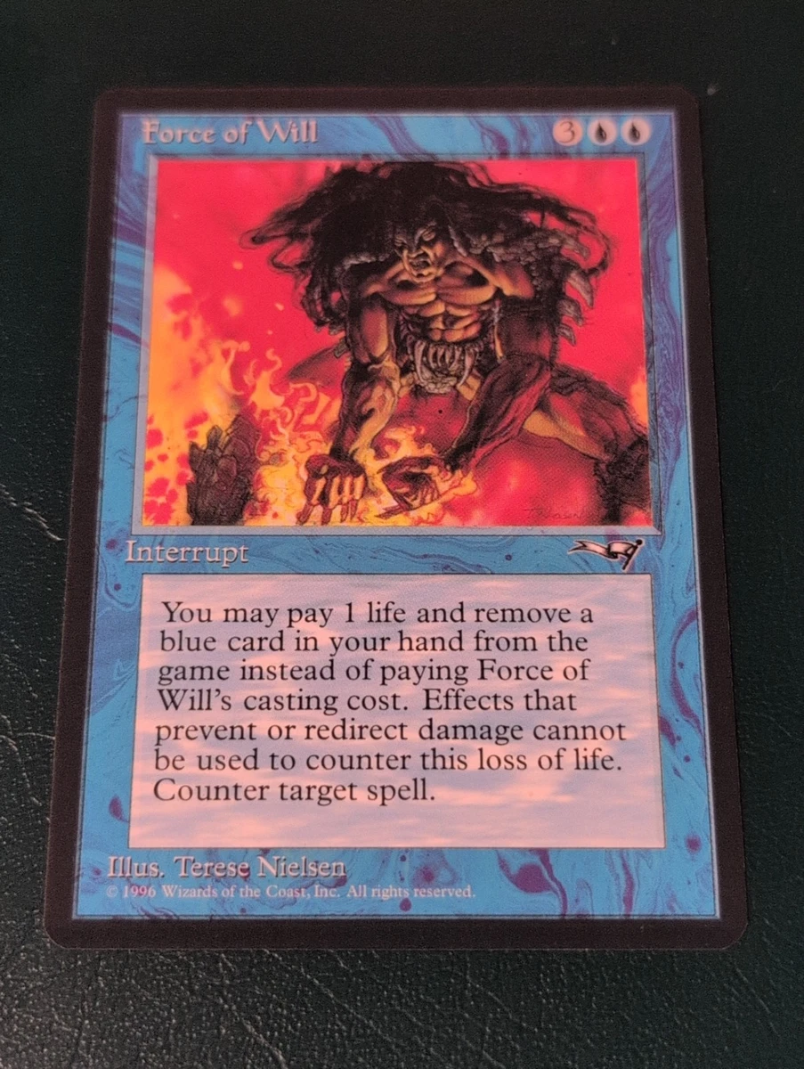 Force of Will TCG Uncommon Individual Collectible Card Game Cards