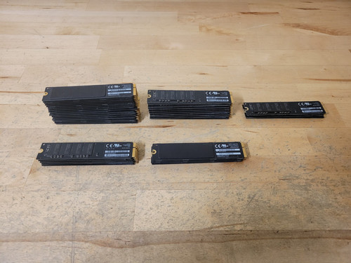 Lot of 38 64gb 128gb 256gb 512gb SSD LOT for 2012 MacBook Air A1465 A1466