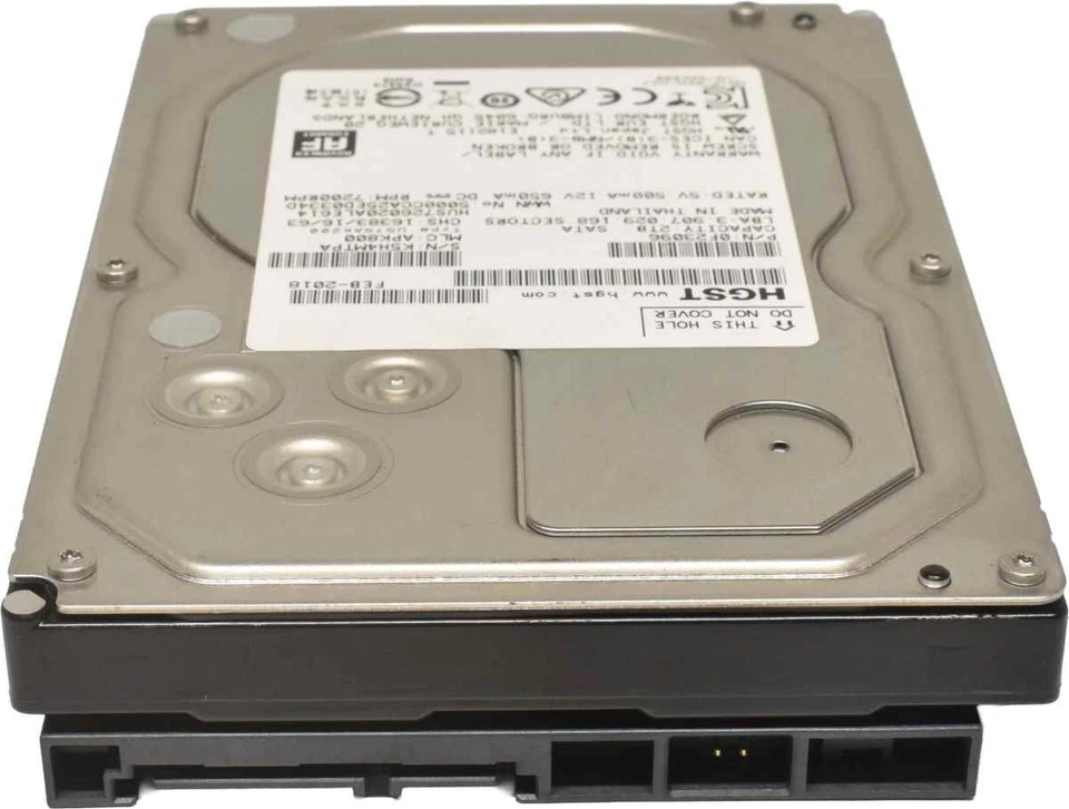 HGST 2TB 3.5" 7.2K 6G SATA HDD Festplatte HUS726020ALE614 PC Server - Bild 3 von 4