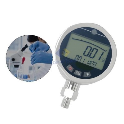 Edelstahl Manometer Digital 0 4MPa bis 0 60MPa mit Hintergrundbeleuchtung