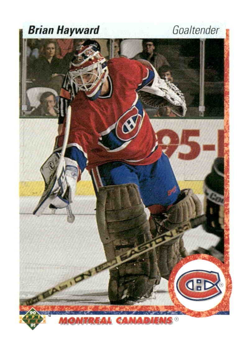 1990-91 Upper Deck #171b Brian Hayward