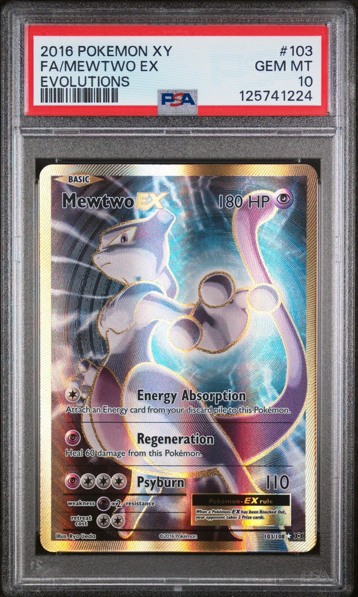 Mewtwo Pokémon TCG Professional Sports Authenticator (PSA