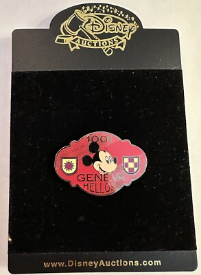 Disney Auctions - Mickey Mouse - Geneva Hellosi International Hotel - LE100 Pin