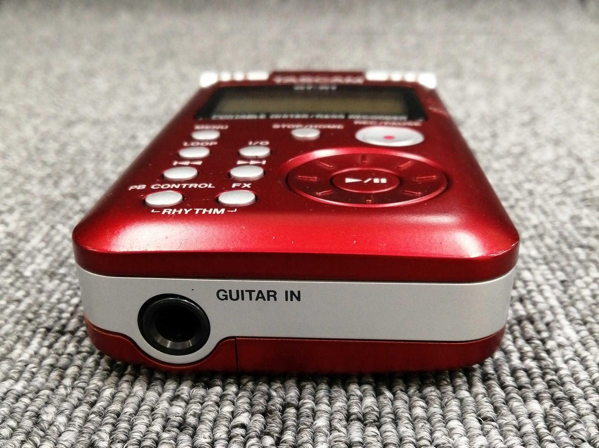 TASCAM GT-R1 ポータブルレコーダー GT-R1 | ポータブル ギター／ベースレコーダー（SD／SDHC