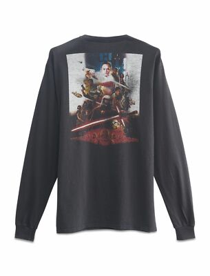 NEW LUCKY BRAND MEN'S STAR WARS RISE OF SKYWALKER LONG SLEEVE TEE