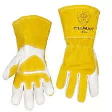 Tillman 50 Top Grain Premium Split Cowhide MIG Stick Welding Protection Gloves