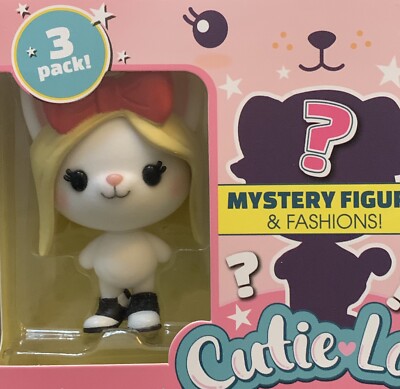Cutie Loos Mix 'N Match Friends 3-Pack Paislee, Meadow & A Mystery