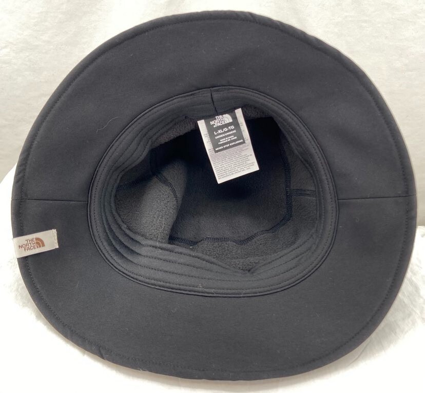 The North Face Polartec Fleece Bucket Hat‎ Black Winter Warm Logo Unisex The North Face Polartec Fleece Bucket Hat Black Winter Warm  main image 4