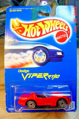 Hot Wheels Dodge Viper RT/10 Red 210 CUH 1/64 hw26