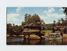 Postcard The Sugar Bowl, Lower Dells of the Wisconsin River, Wisconsin Dells, WI