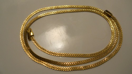 Vintage Napier gold tone 30\
