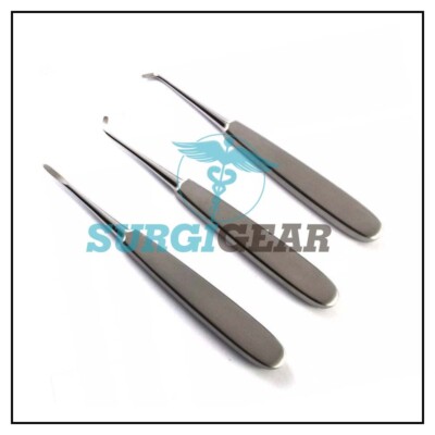 Dental Root Elevators Warwick James Oral Surgery Luxating Elevator 3 Pcs