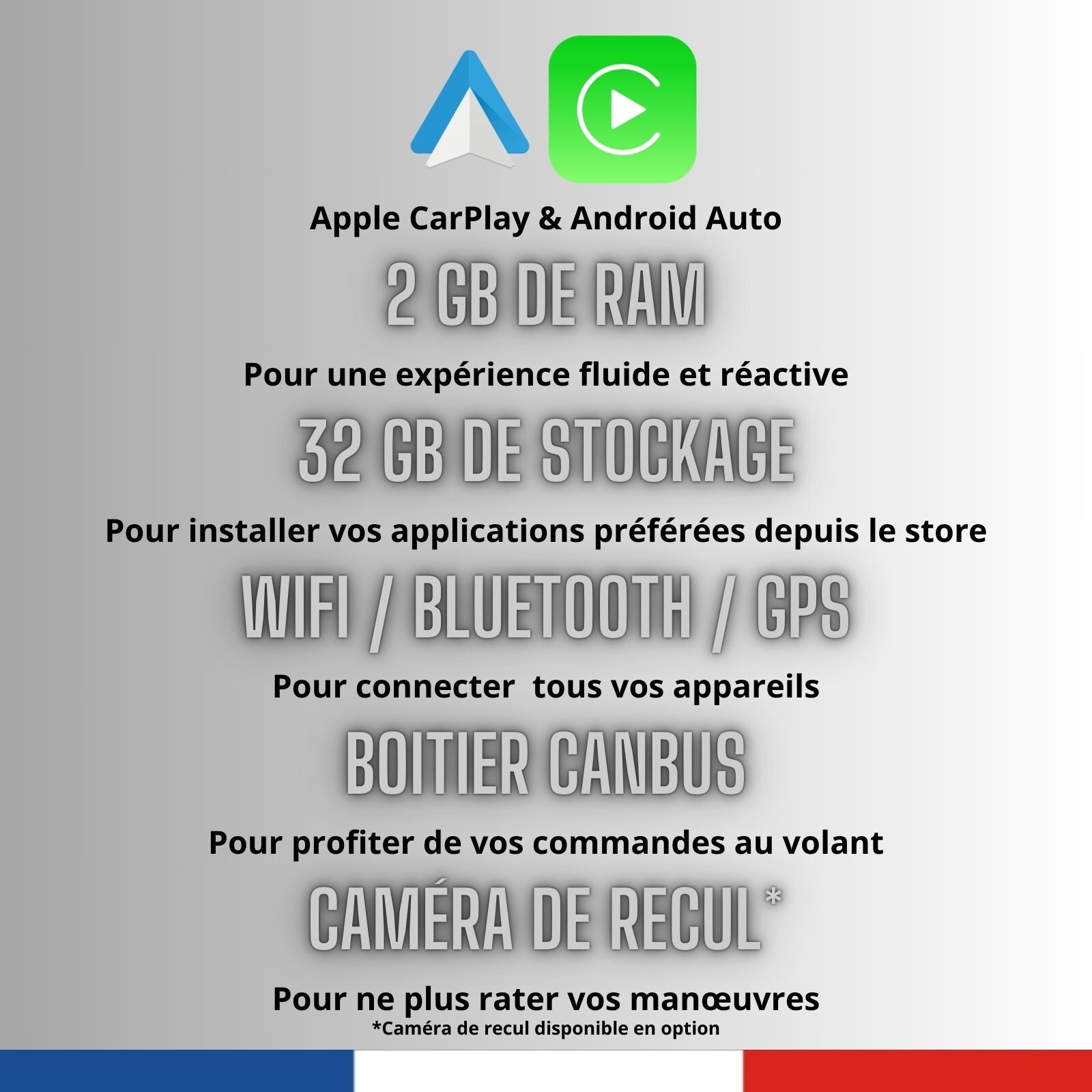 Autoradio Android Volkswagen Caddy 2003-2013 grand écran GPS Bluetooth - 2
