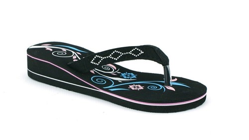 SANDALIAS DE MUJER SEÑORA TACÓN BAJO CUÑA VERANO PLAYA CHANCLAS TANGA ZAPATOS TALLA - Imagen 3 de 27