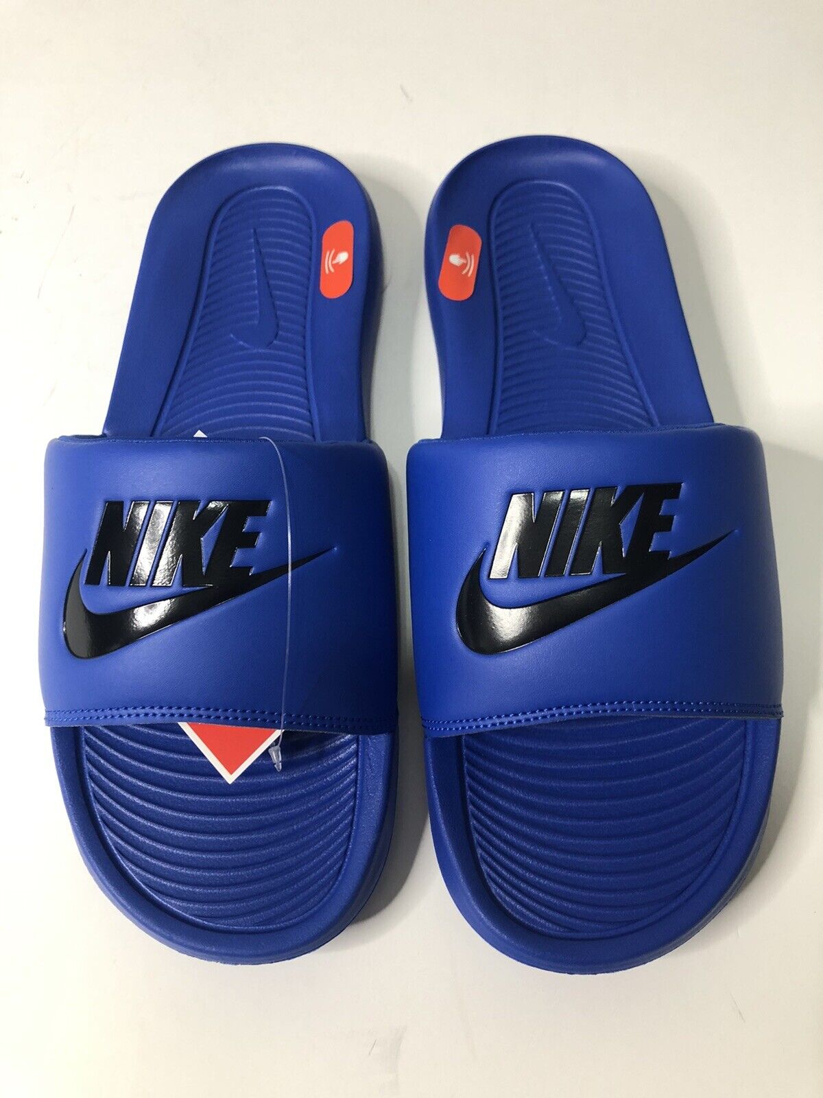 Nike Victori One Men Slides Sandals Enhanced Comfort Royal CN9675 400 Sz  8-14