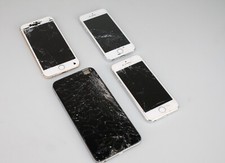 Lot of 4 iPhones A1633, A1522, A1533 - FOR PARTS OR REPAIR 