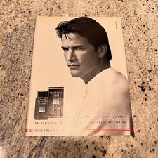 1994 Joel Beeson Preferred Stock Men Cologne Print Ad Original Hombre Friends