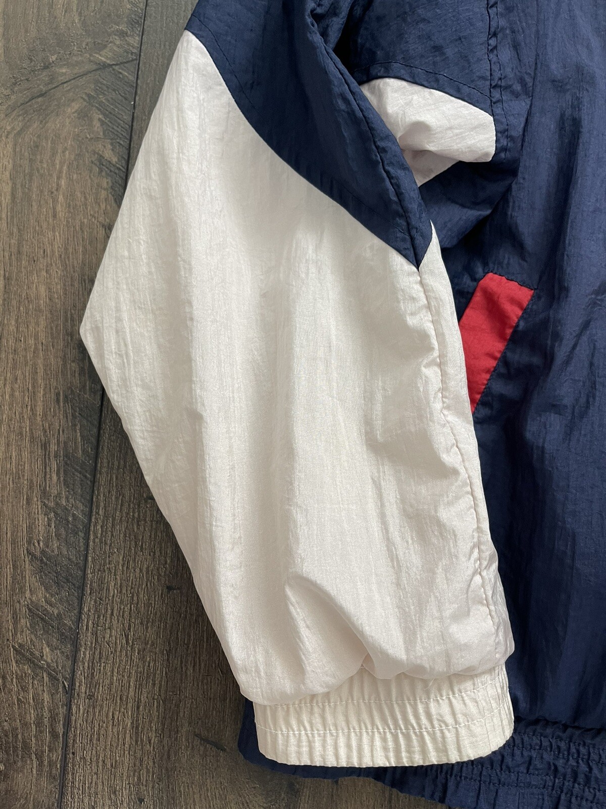 Vintage Antigua Windbreaker Red White and Blue Mens M Gem