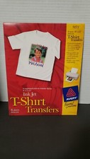 Avery T-shirt Iron-on Transfers for Inkjet Printers 6 Sheets 8.5 x 11