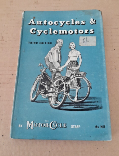 Vintage Autocycles and Cyclemotors Book Manual Cyclemaster Power Pak BSA Trojan - Imagen 1 de 10