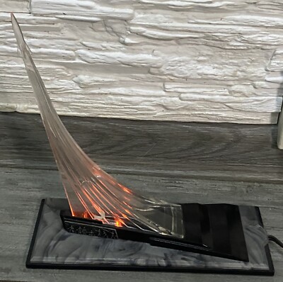 Soviet vintage table lamp night light table lamp rocket space USSR