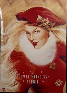 Elegant 1996 Vintage Winter Princess Collection Barbie, Jewel Princess 15826 NEW