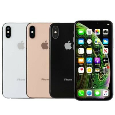 Apple iPhone XS 512GB Factory Unlocked AT&T T-Mobile Verizon Good
