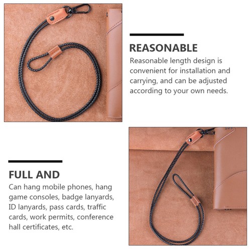 Hand Lanyard Cell Phone Lanyard Strap Phone Wrist Strap Beads - Zdjęcie 9 z 12