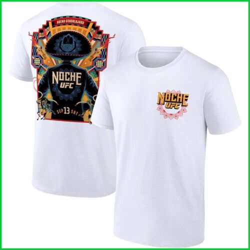HOT SALE - Noche UFC T-Shirt Gift For Fan All Size S-3XL - Picture 8 of 10